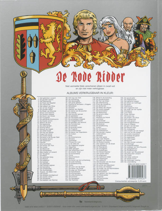 De vreemdeling / De Rode Ridder / 229 achterkant