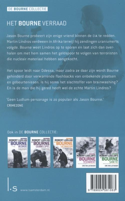 Het Bourne verraad / De Bourne collectie / 5 achterkant