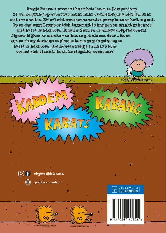 Gevaar op een steenworp! / Domperdorp / 1 achterkant