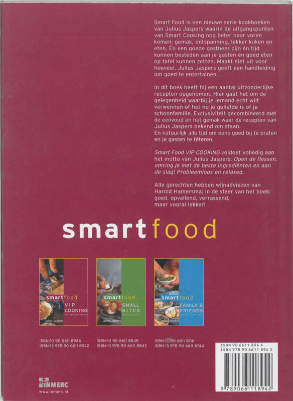 Smart Food / Vip Cooking achterkant