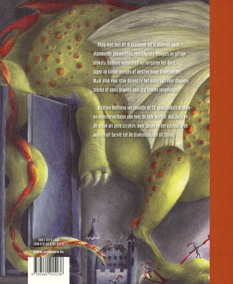 Draken en monsters achterkant