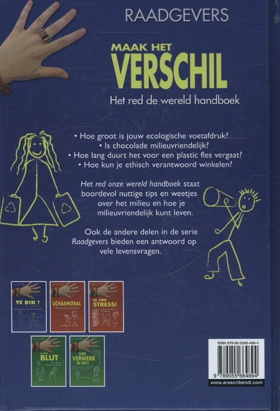 Maak het verschil / Raadgevers achterkant
