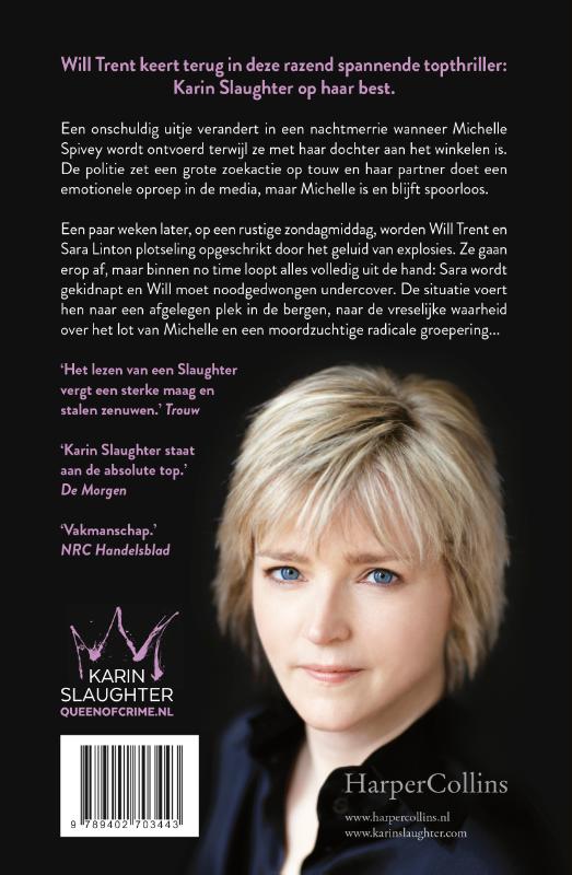Laatste weduwe / Will Trent / 9 achterkant