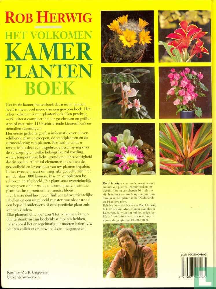 Het volkomen kamerplanten boek / Groenboekerij achterkant