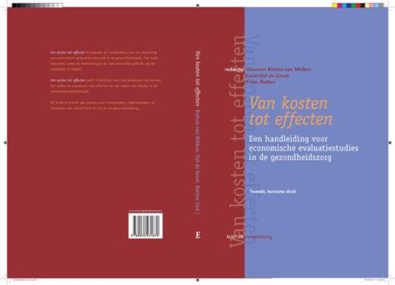 Van kosten tot effecten / Elsevier gezondheidszorg achterkant