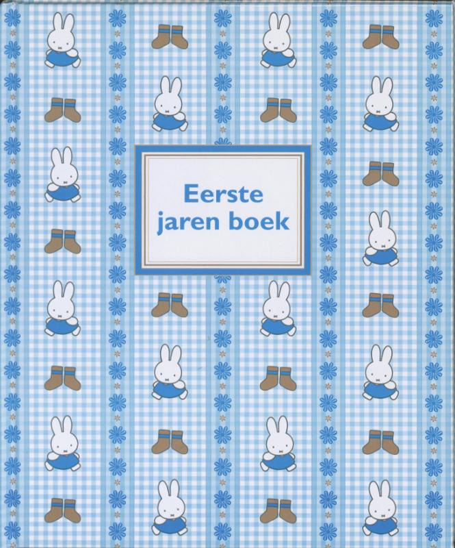 Nijntje 1e jarenboek blauw