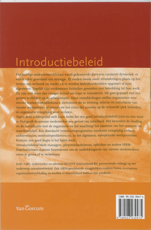 Introductiebeleid achterkant