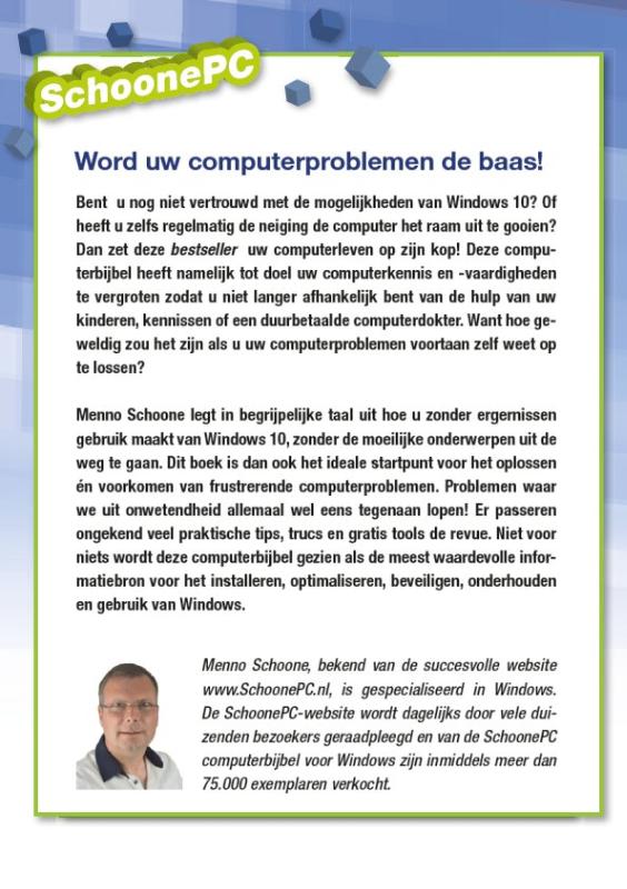 Computerbijbel voor Windows 10 achterkant