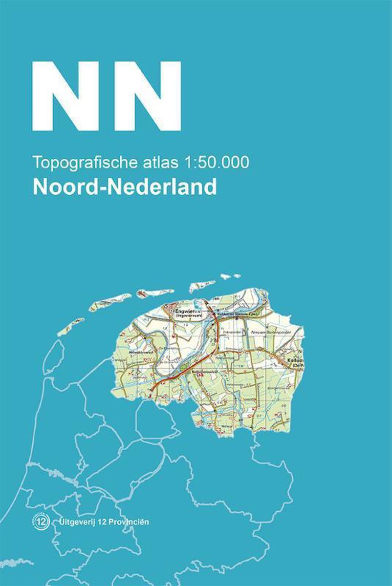 Topografische Atlas 1:50.000 Noord-Nederland