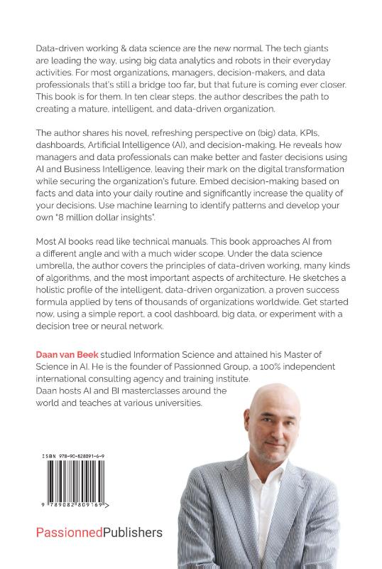 Data Science for Decision Makers & Data Professionals achterkant