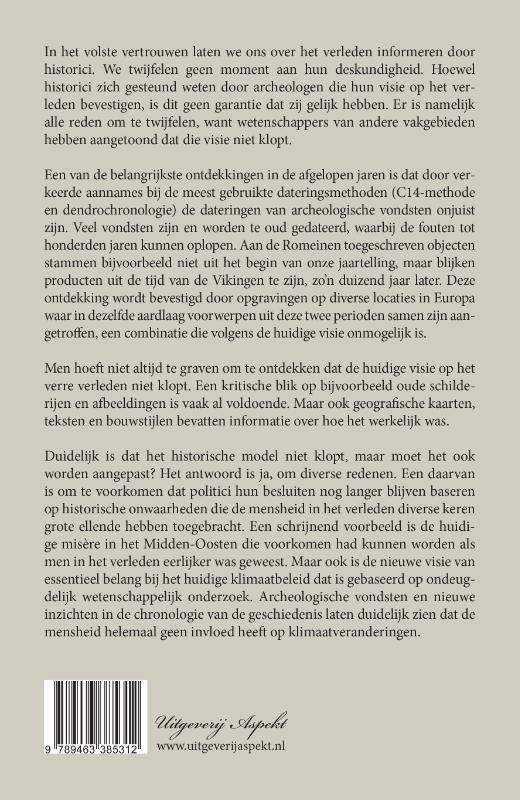 Archeologie ondergraaft geschiedenis achterkant