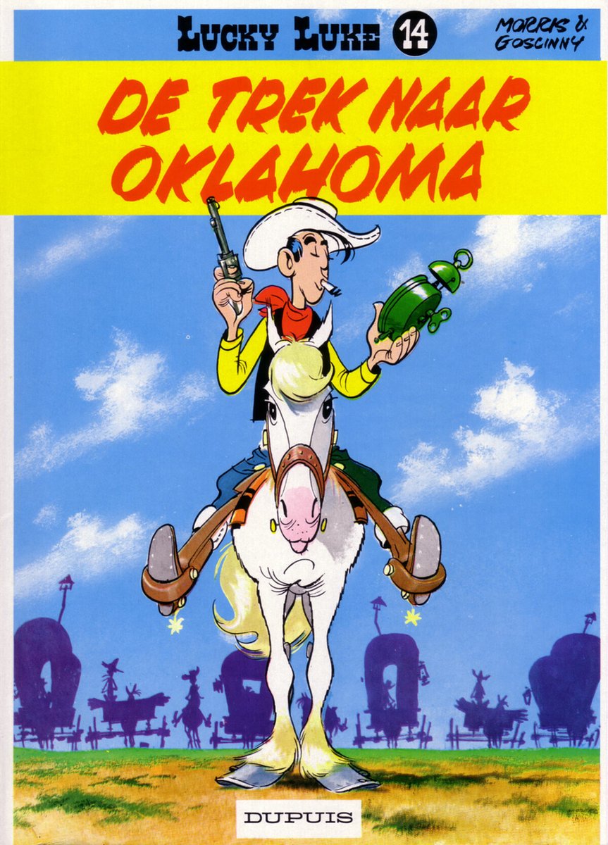 Lucky Luke 014 Trek Naar Oklahoma