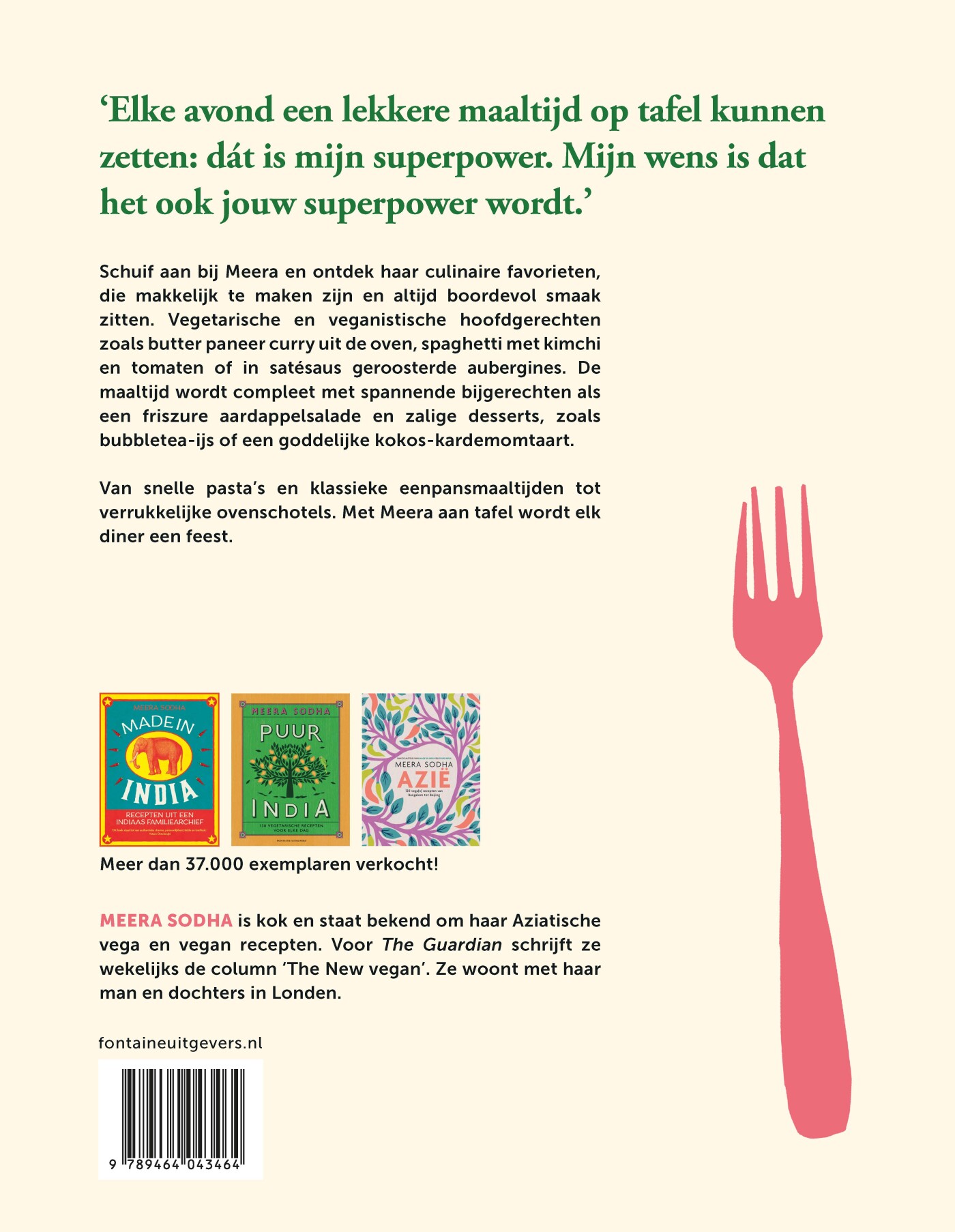 Bij Meera aan tafel achterkant