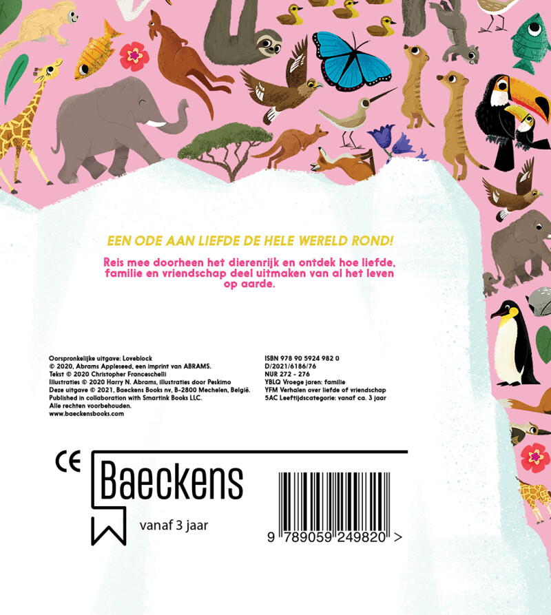 Het dikke boek vol liefde achterkant