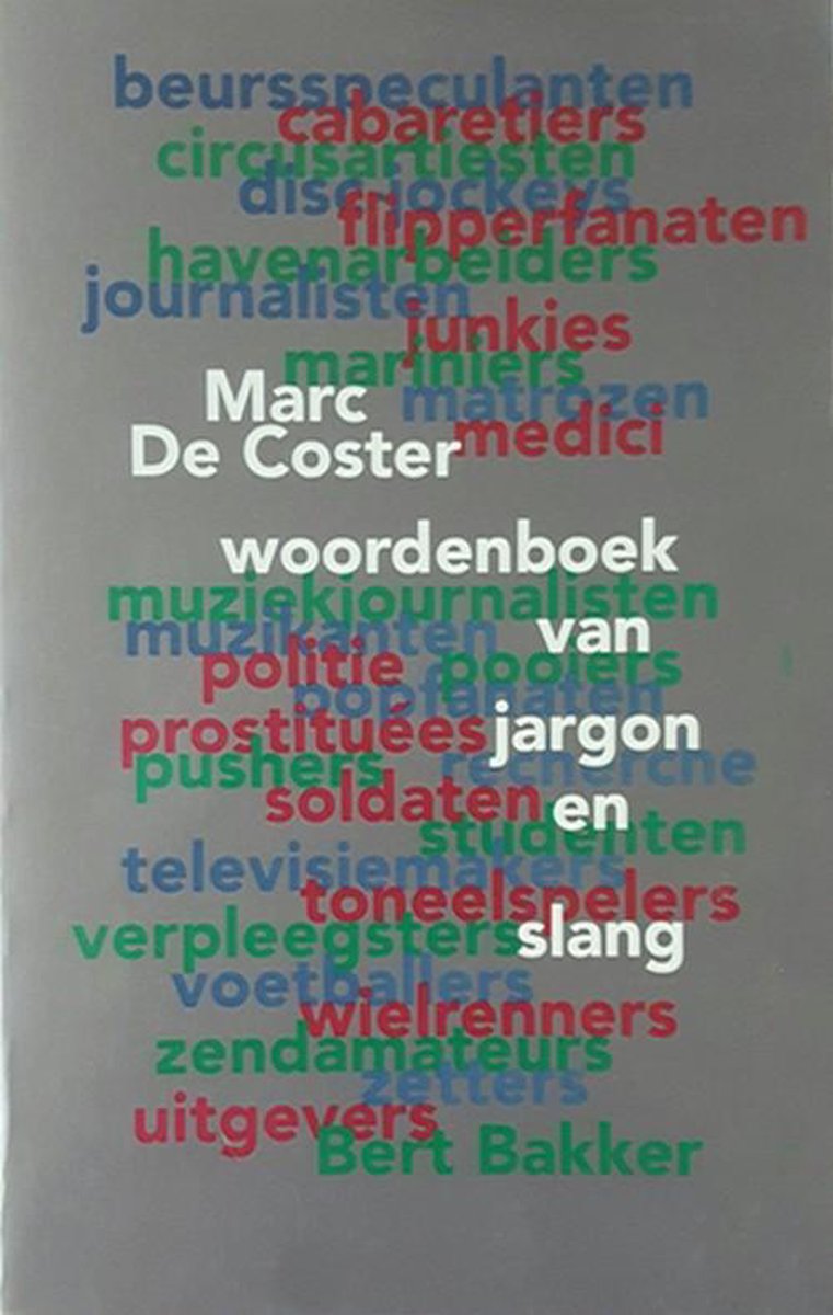 WOORDENBOEK VAN JARGON EN SLANG (GE