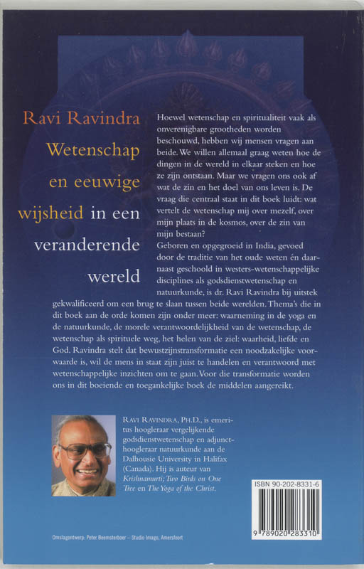 Wetenschap en eeuwige wijsheid in een veranderende wereld Wetenschap en eeuwige wijsheid in een veranderende wereld achterkant