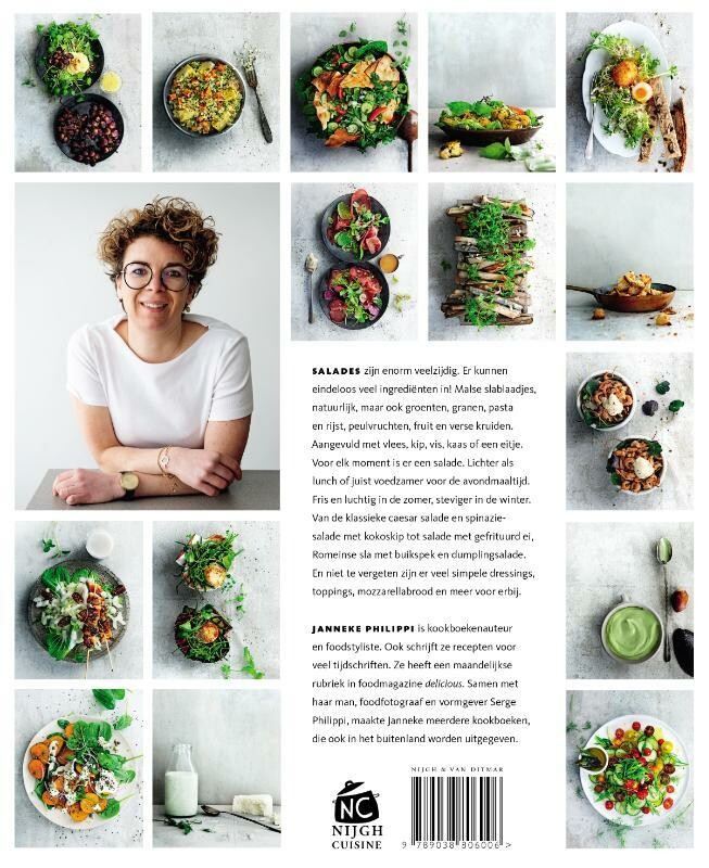 Salade achterkant