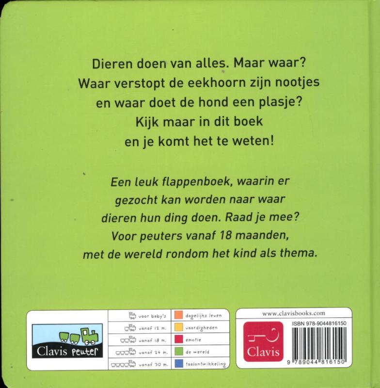 Waar? achterkant