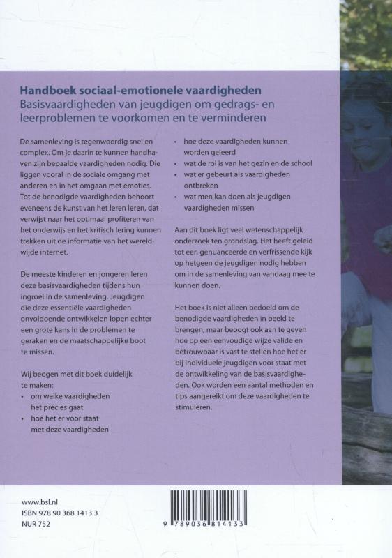 Handboek sociaal-emotionele vaardigheden achterkant