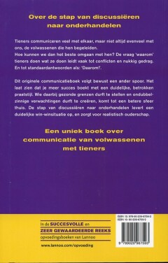 Praten met je tiener Praten met je tiener achterkant