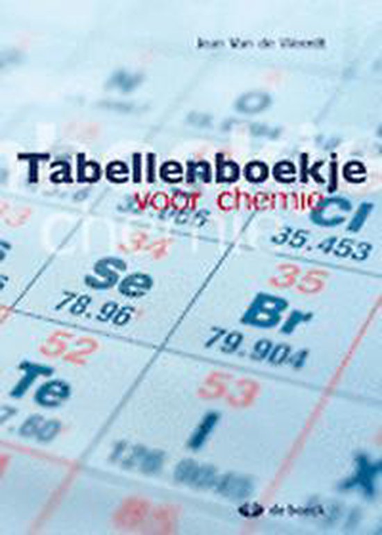 Tabellenboekje voor chemie (per 5 exemplaren)