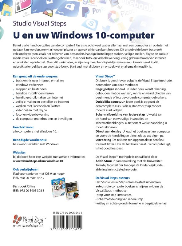 U en uw Windows 10-computer achterkant