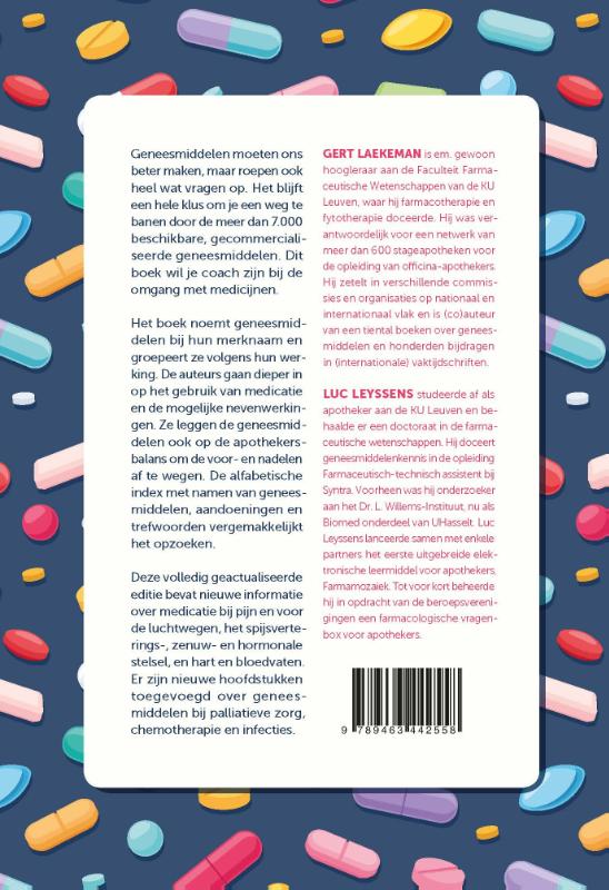 Geneesmiddelen achterkant
