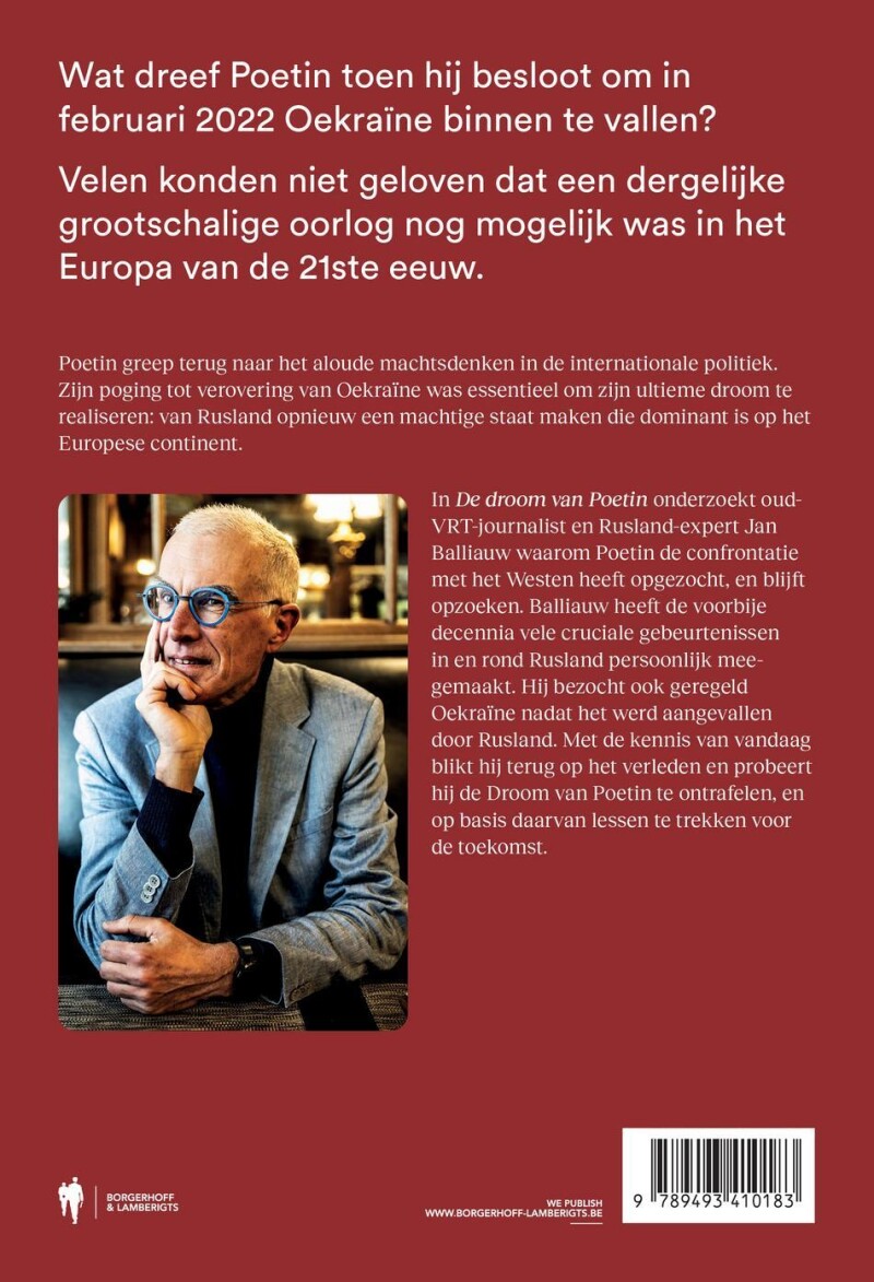 De droom van Poetin achterkant
