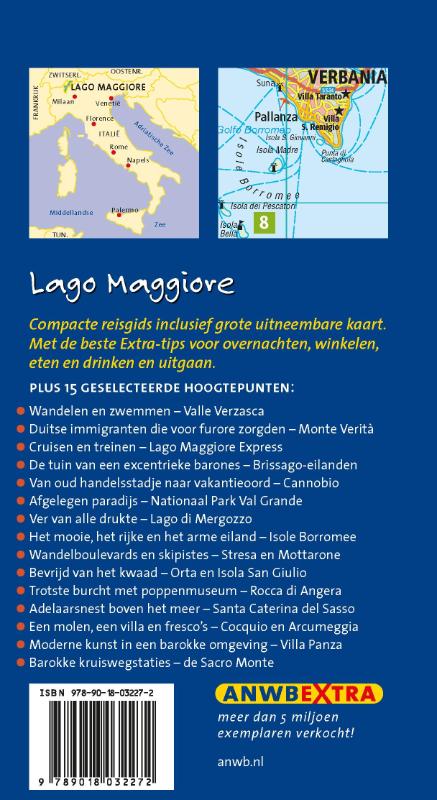 Lago Maggiore / ANWB extra achterkant