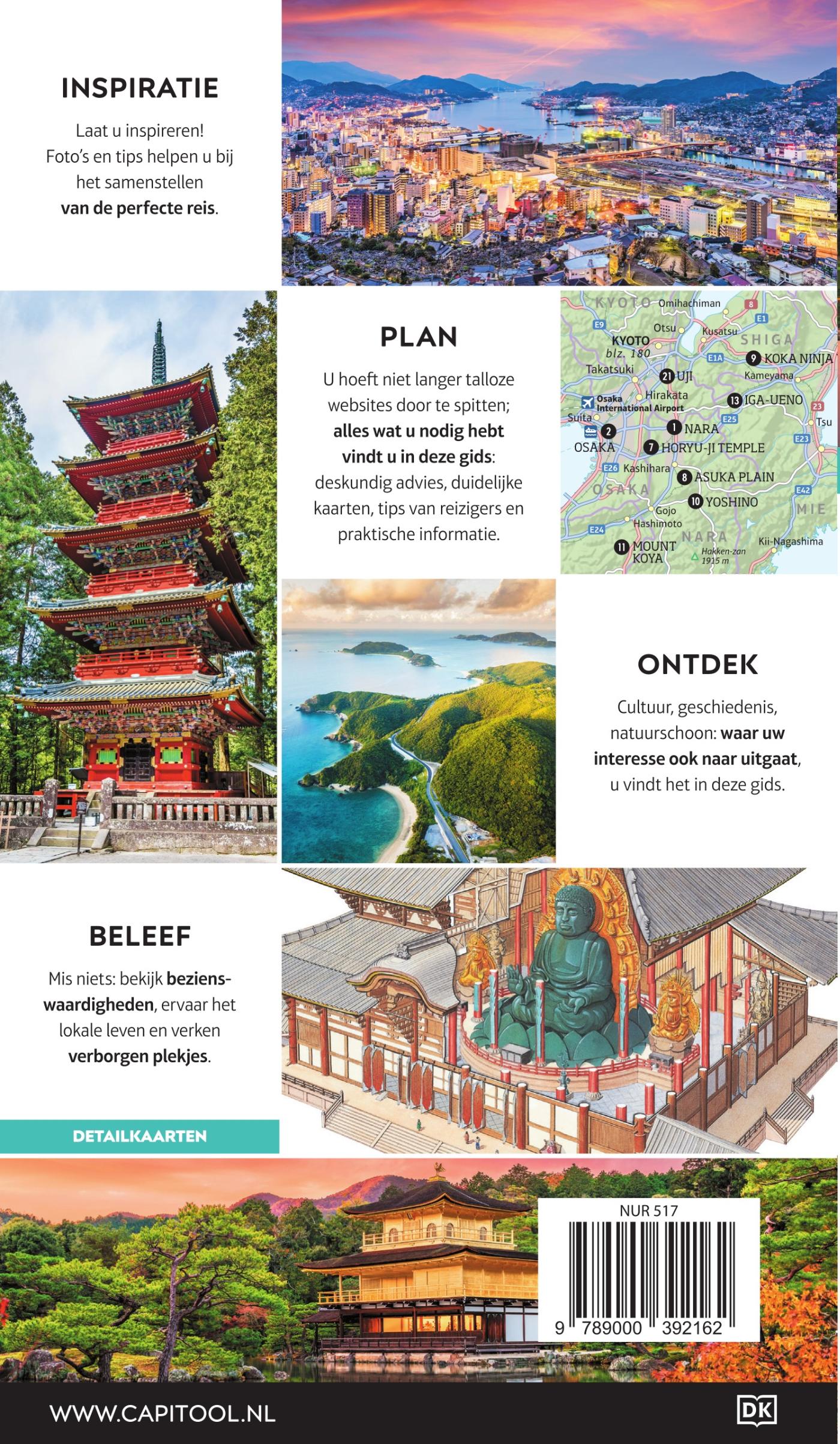 Japan / Capitool reisgidsen achterkant