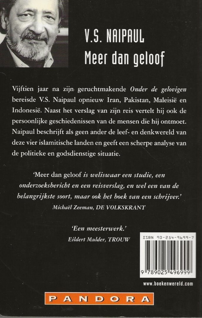 MEER DAN GELOOF achterkant