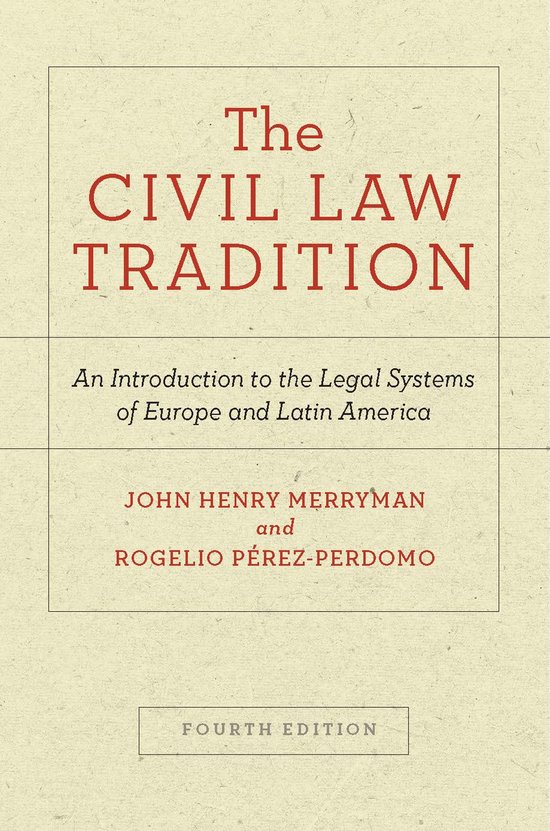 The Civil Law Tradition