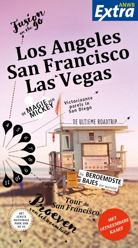 boekenbalie_9789018043209_cover Los Angeles, San Francisco, Las Vegas / ANWB Extra