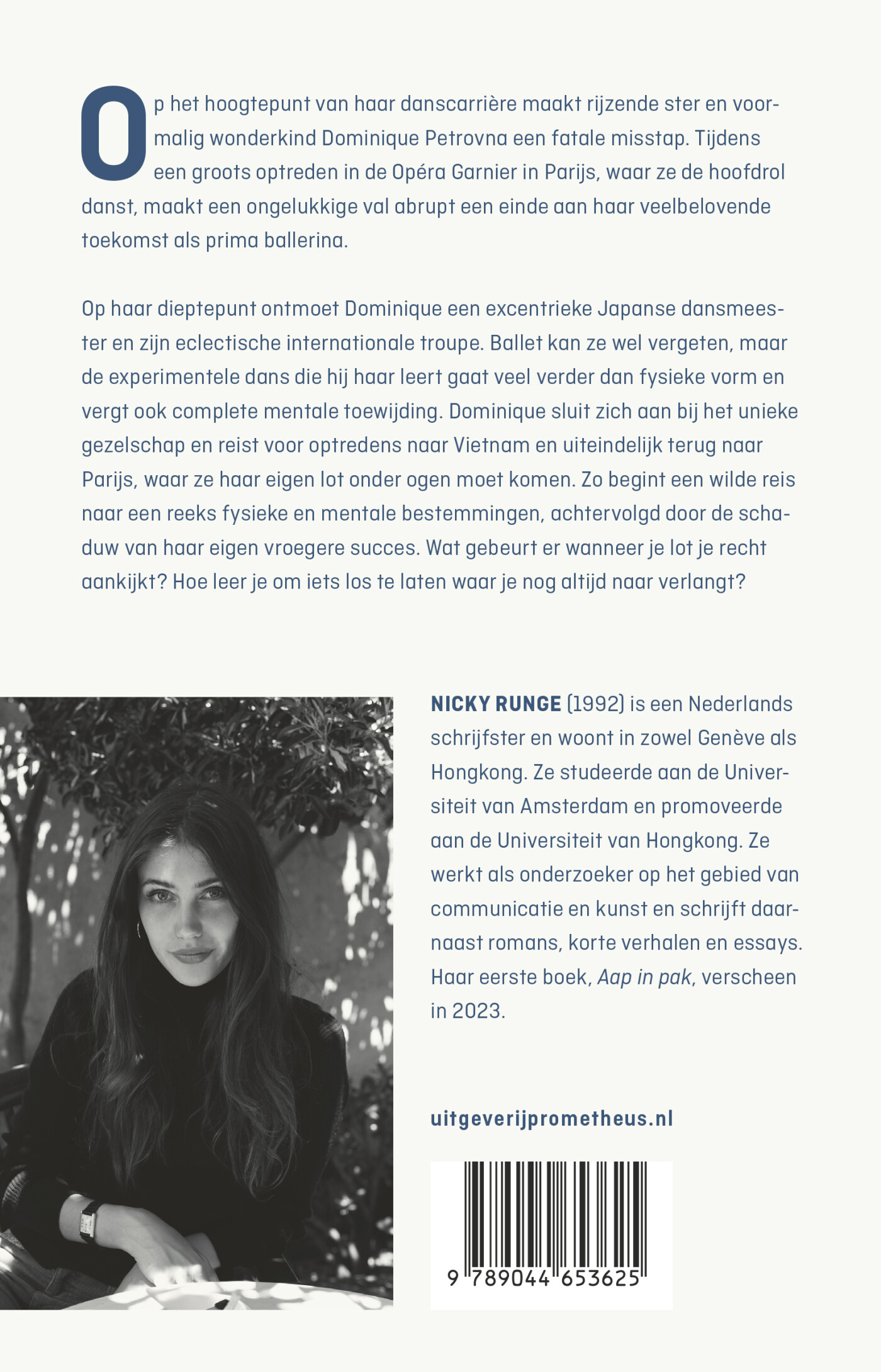 Het lichaam is een kooi achterkant