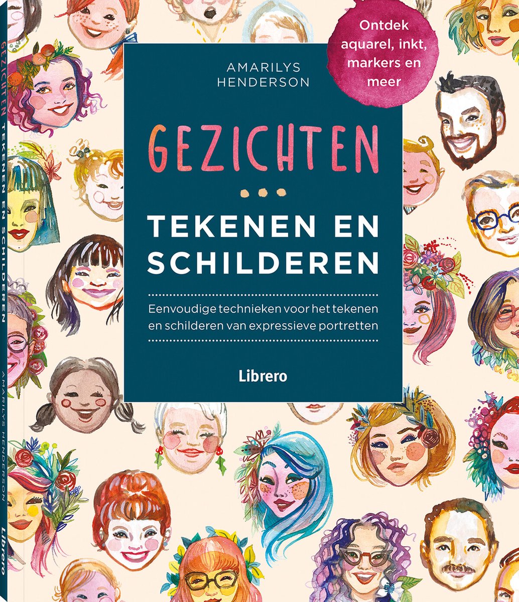 Gezichten tekenen en schilderen