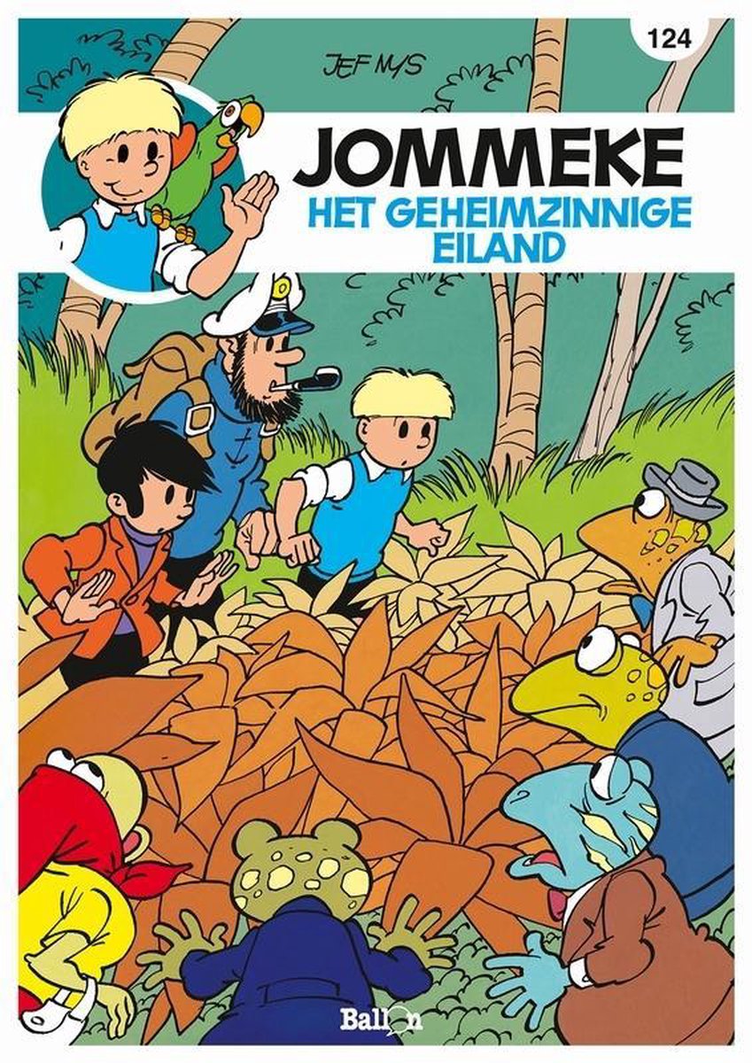Het geheimzinnige eiland / Jommeke / 124