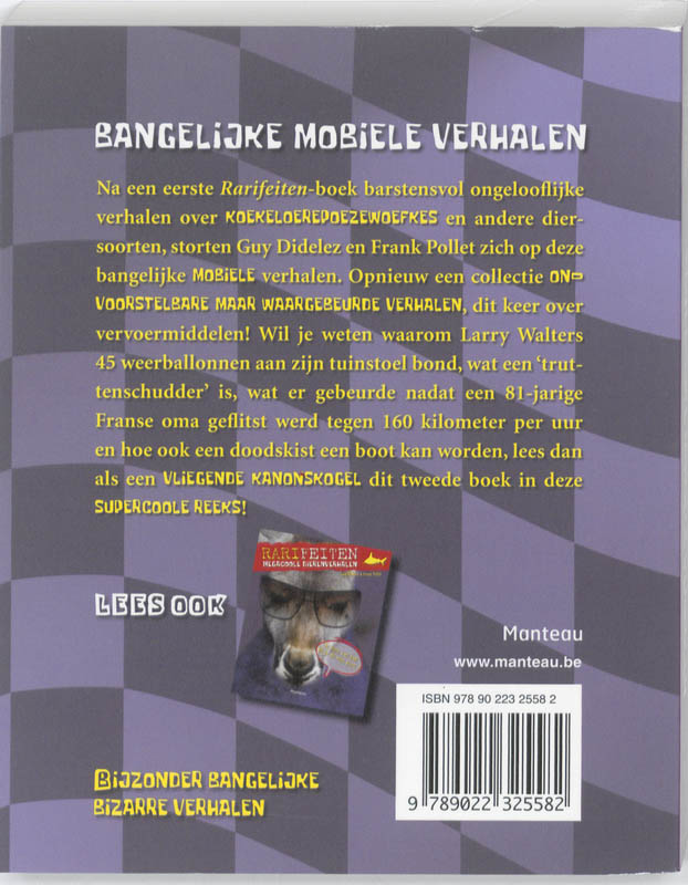 Rarifeiten - Megabangelijke mobiele verhalen achterkant