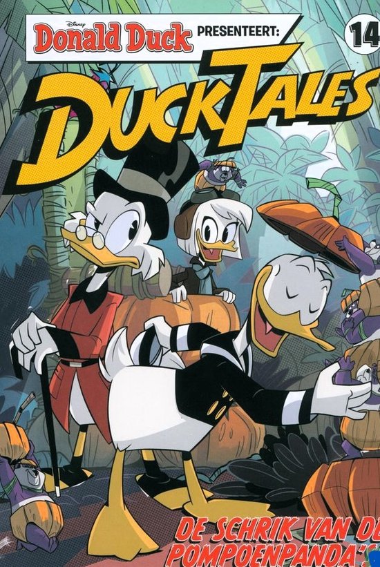 Ducktales stripboek no. 14 - De schrik van de pompoenpanda's - Donald Duck - strip - stripalbum