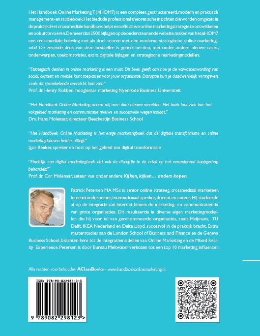 Handboek Online Marketing 7 / handboek online marketing / 7 Handboek Online Marketing 7 / handboek online marketing / 7 achterkant