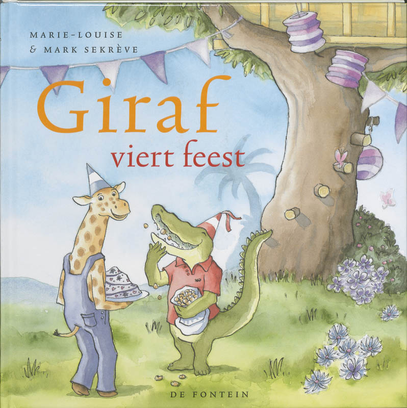 boekenbalie_9789026126093_cover Giraf viert feest / Giraf