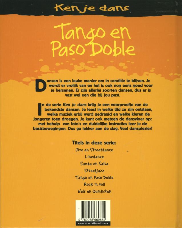 Tango en paso doble / Ken je dans achterkant