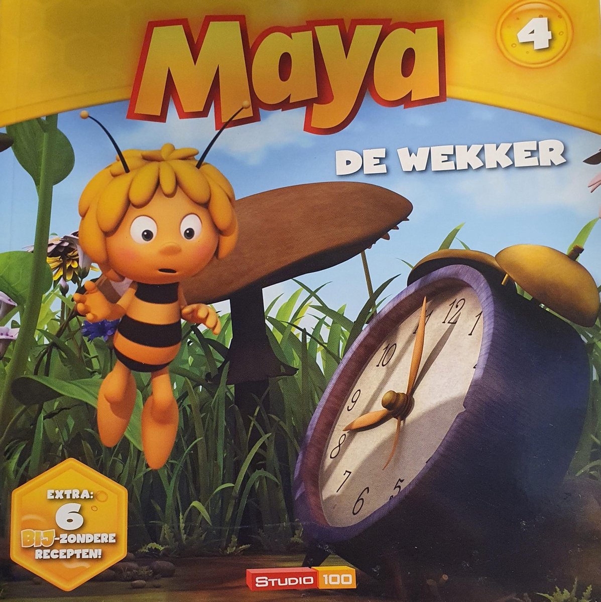 Maya de Bij - Boek - De Wekker + 6 BIJ-Zondere Recepten