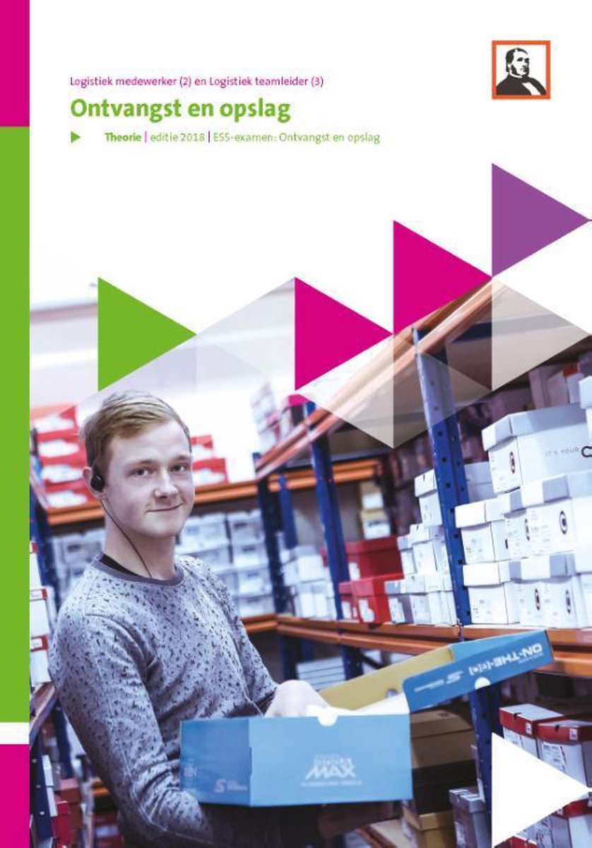 boekenbalie_9789462833968_cover Ontvangst en opslag logistiek medewerker 2 en logistiek teamleider 3 Theorieboek