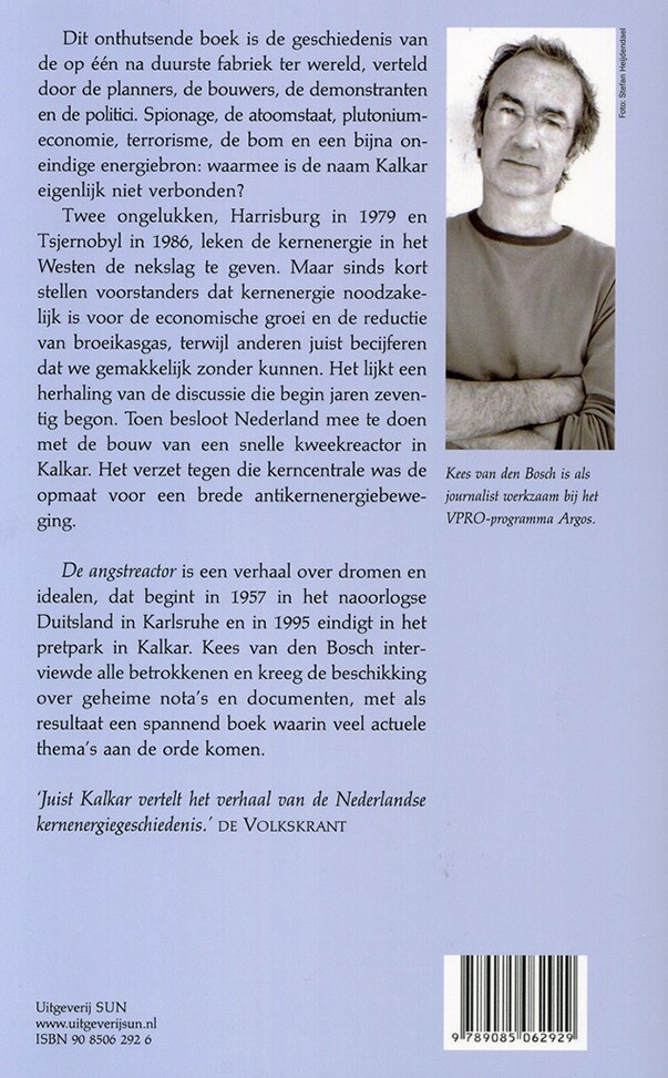 De angstreactor achterkant