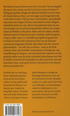 De klank als handschrift achterkant