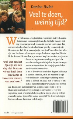Veel te doen, weinig tijd? achterkant