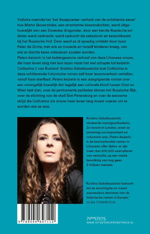 Peters keizerin Peters keizerin achterkant