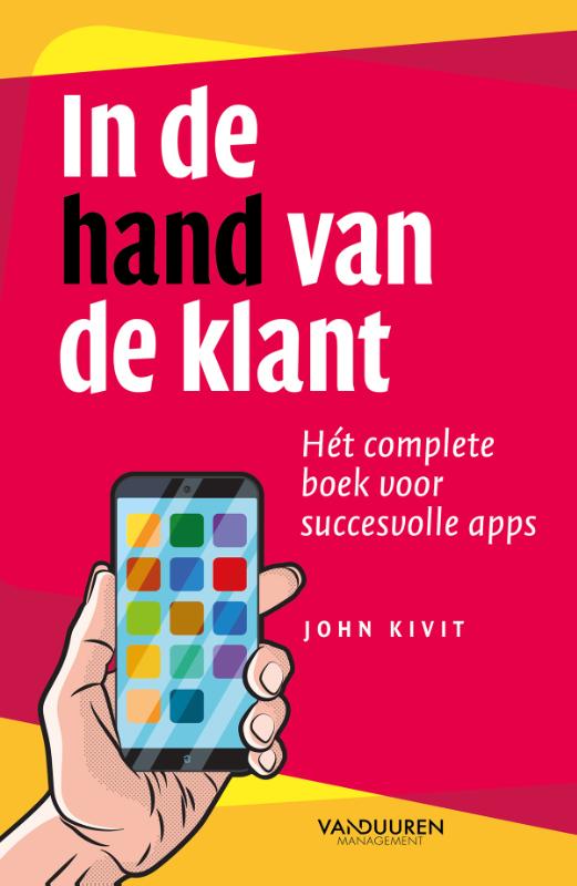 In de hand van de klant