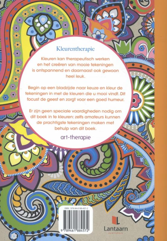 Kleuren therapie / Art-therapie achterkant