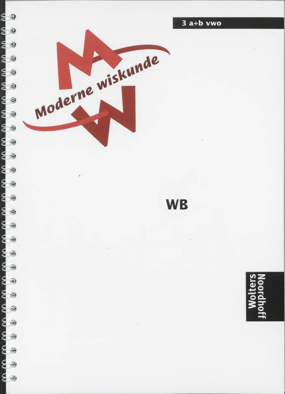 Moderne wiskunde 3 a+b vwo Werkblok